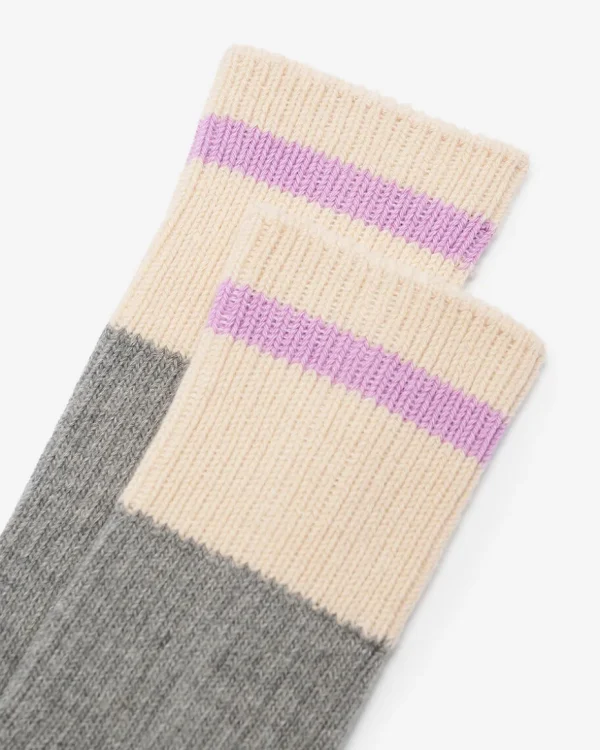 Outlet Roots Adult Cotton Cabin Pop Sock 2 Pack