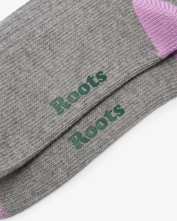 Outlet Roots Adult Cotton Cabin Pop Sock 2 Pack