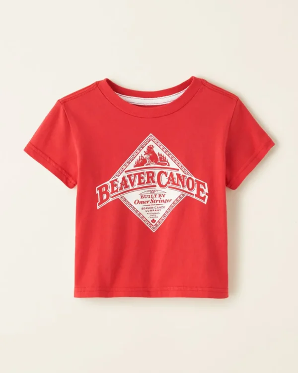 Sale Roots Baby Beaver Canoe Relaxed T-Shirt