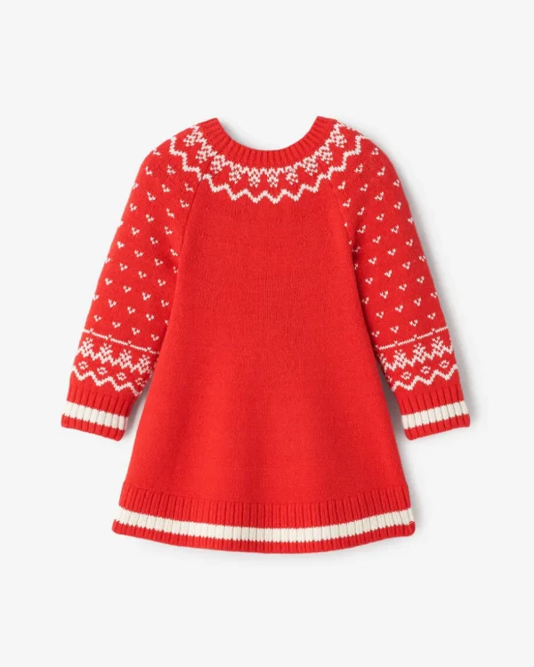 Store Roots Baby Cabin Fair Isle Dress