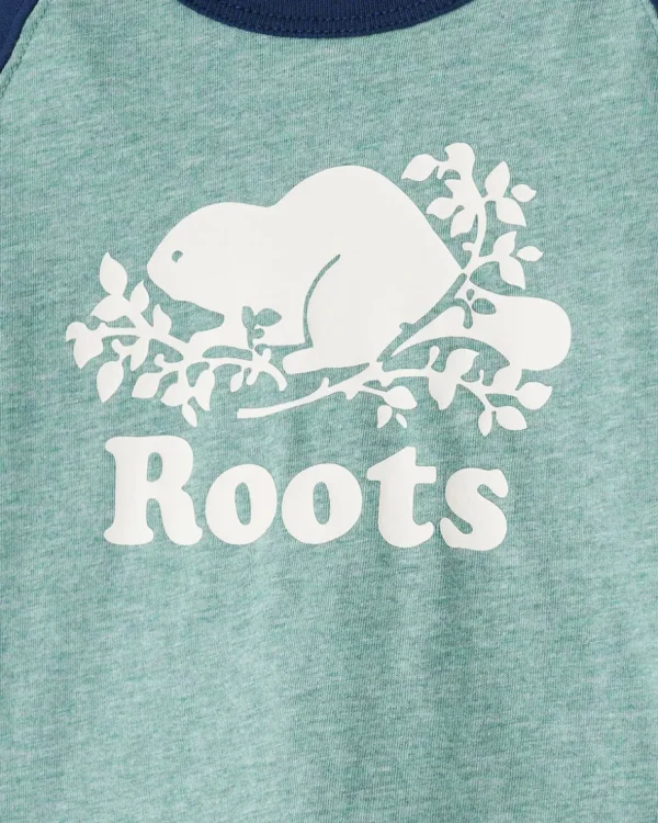 Cheap Roots Baby Cooper Baseball T-Shirt