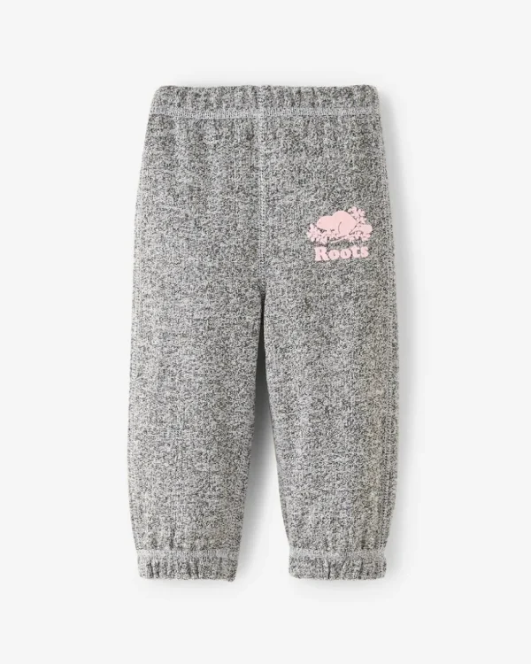 Best Roots Baby Organic Original Sweatpant SALT & PEPPER