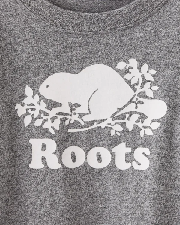 Hot Roots Baby Original Cooper Beaver T-Shirt SALT & PEPPER