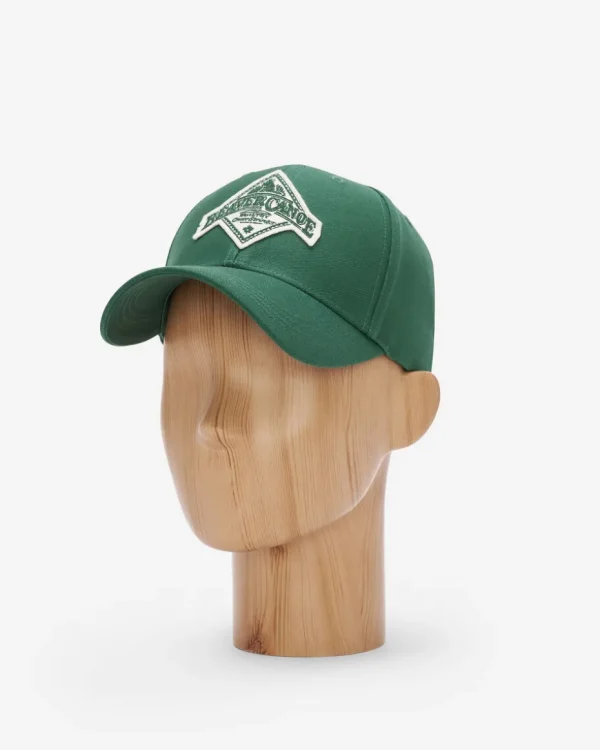 Discount Roots Beaver Canoe Baseball Cap FOREST GREEN