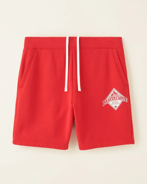 Cheap Roots Beaver Canoe Sweatshort 8 Inch