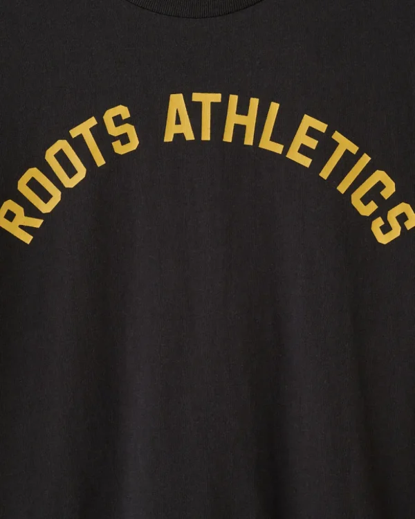 Discount Roots Boys Athletics T-Shirt BLACK