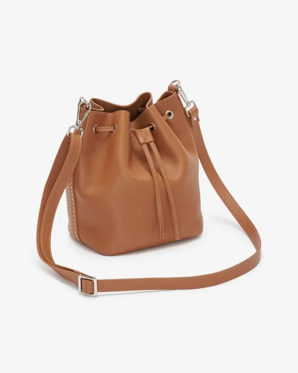 Store Roots Bucket Bag Cervino TAN/POWDER PINK