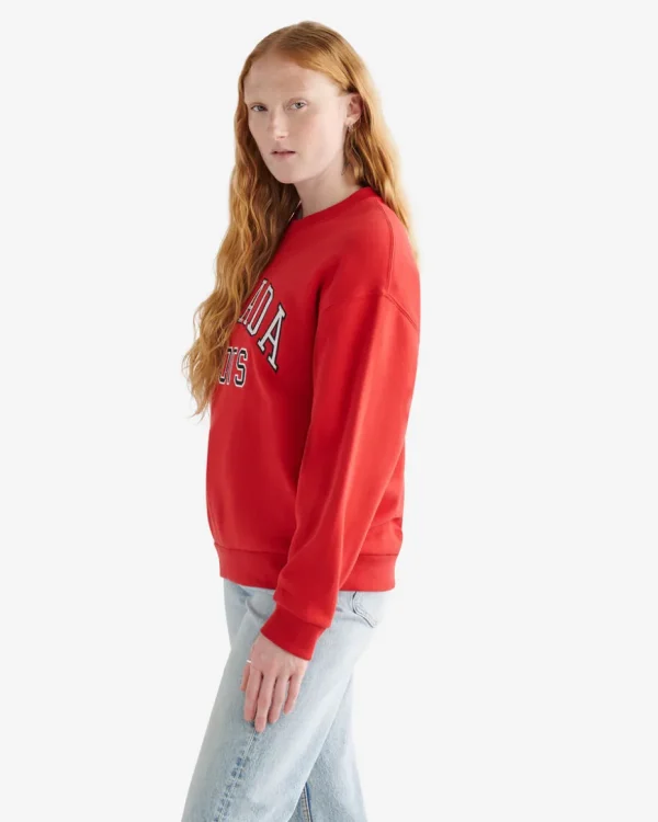 Outlet Roots Canada Local Crew SAGE RED