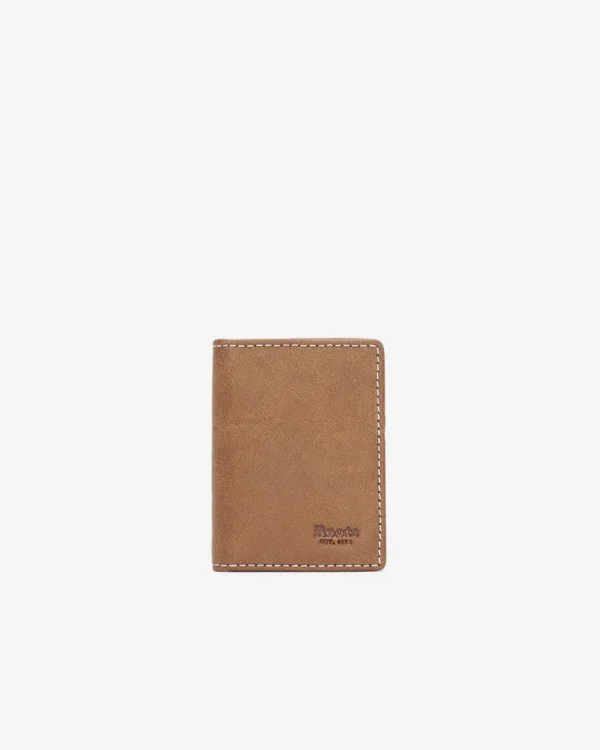 Flash Sale Roots Card Case With ID Tribe NATURAL