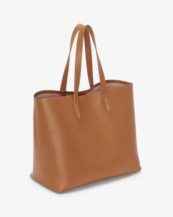 Best Sale Roots Carryall Tote Cervino TAN/POWDER PINK