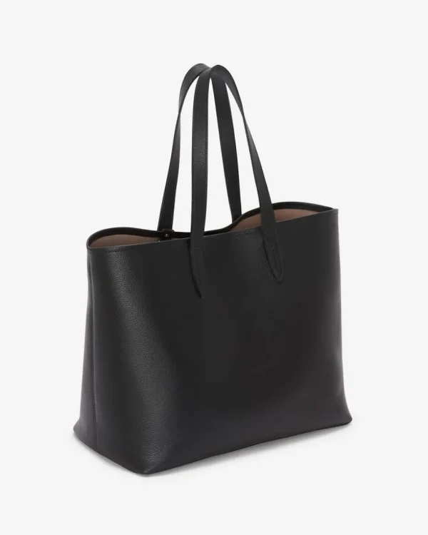 Clearance Roots Carryall Tote Cervino BLACK/SAND