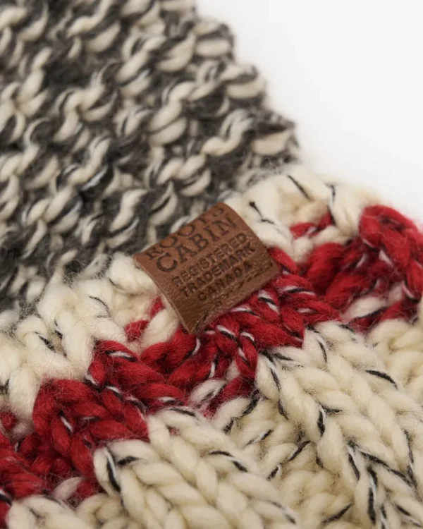 Online Roots Chunky Cabin Toque GREY OAT MIX