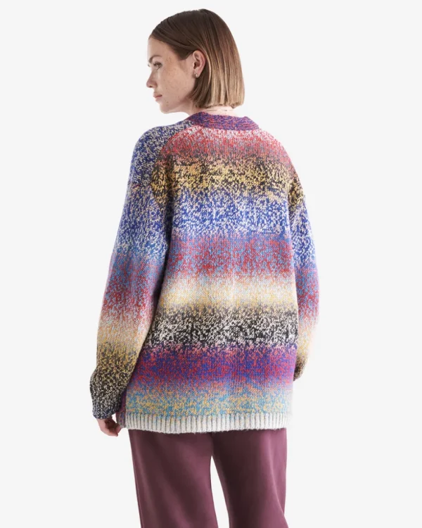 Sale Roots Colborne Open Cardigan MULTI OMBRE