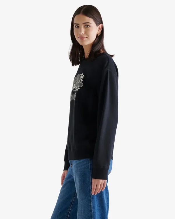 New Roots Cooper Novelty BF Crew Sweatshirt