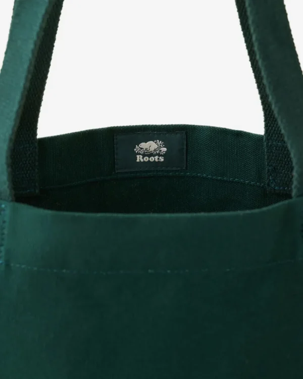 Sale Roots Cooper Tote VARSITY GREEN