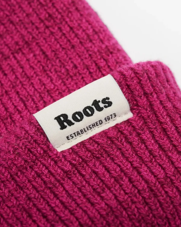 Cheap Roots Cozy Knit Toque DRAGONFRUIT PINK