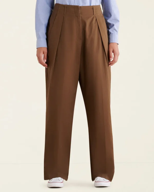 Discount Roots Dauphin Pleated Pant