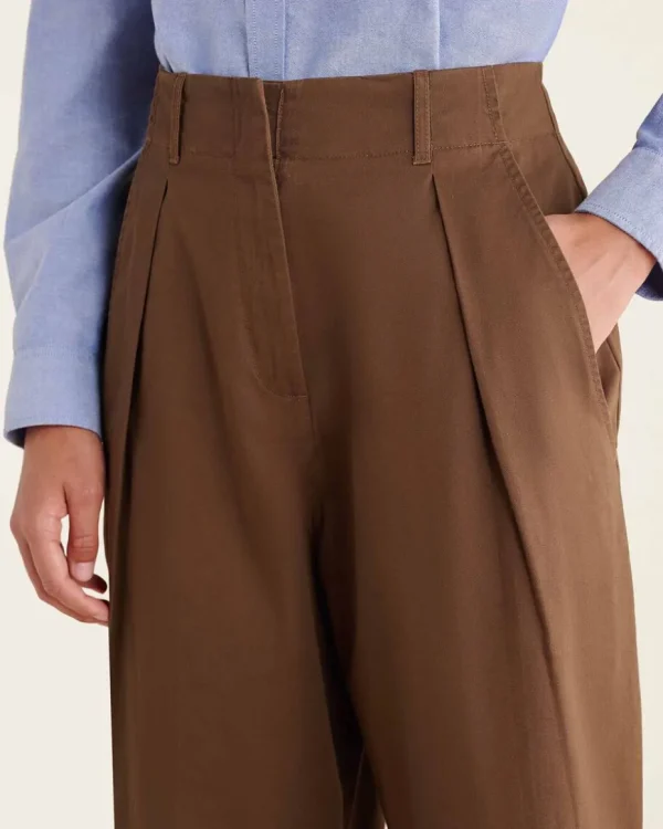 Discount Roots Dauphin Pleated Pant