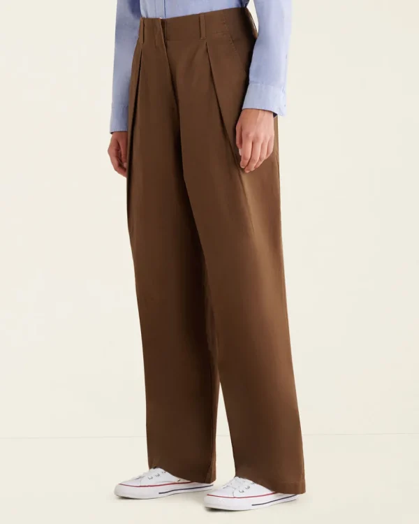 Discount Roots Dauphin Pleated Pant