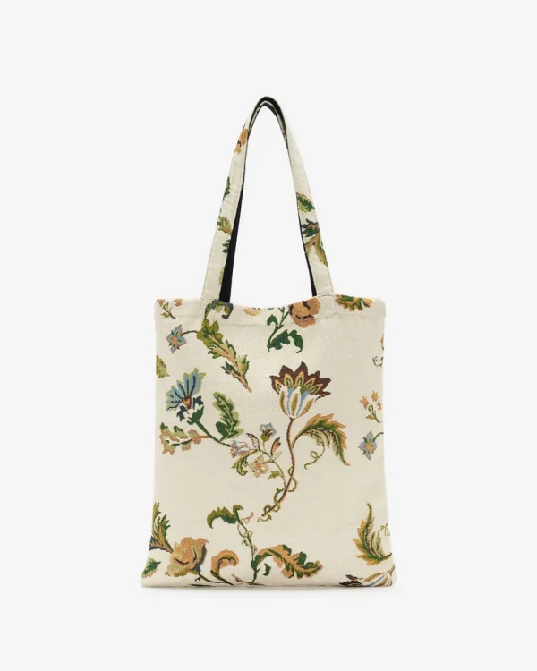 Cheap Roots Dinner Club Jacquard Tote SNOWDRIFT WHITE