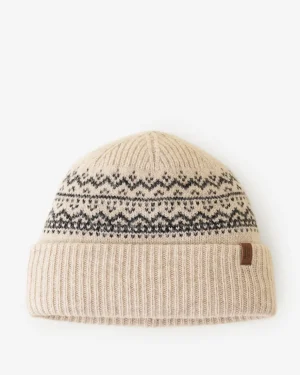 Cheap Roots Fair Isle Wool Toque CABIN BEIGE MIX