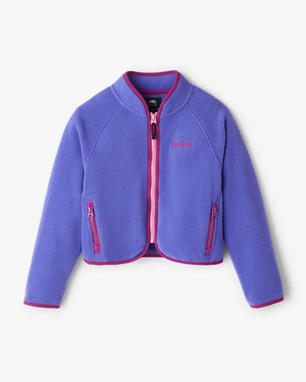 Discount Roots Girls Microfleece Jacket