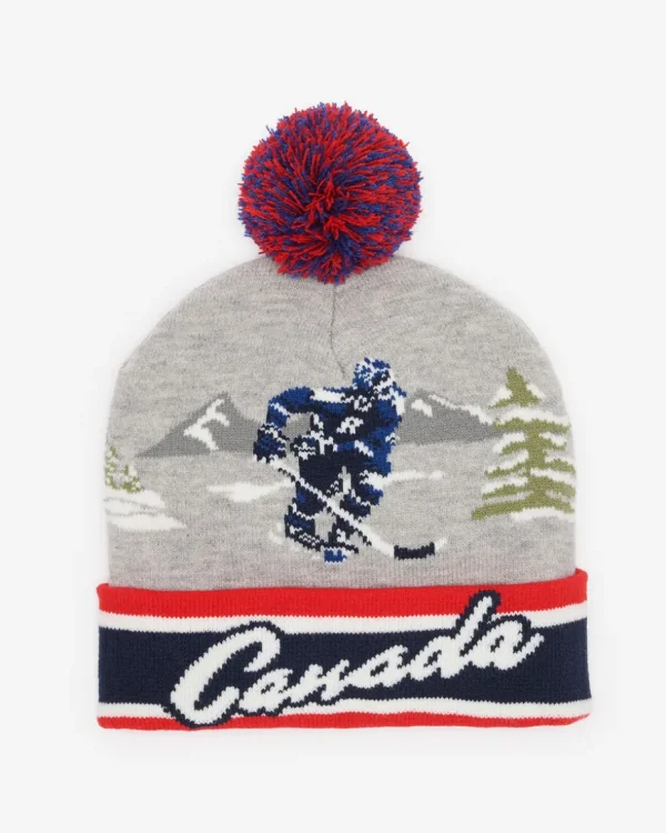 Fashion Roots Hockey Toque GREY MIX