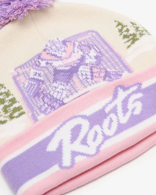 Fashion Roots Hockey Toque PASTEL LILAC