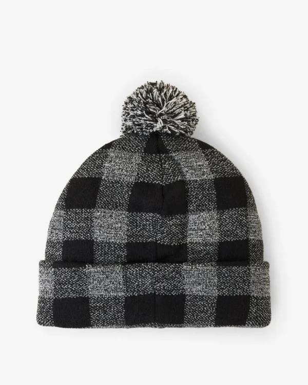 Hot Roots Kid Park Plaid Toque SALT & PEPPER