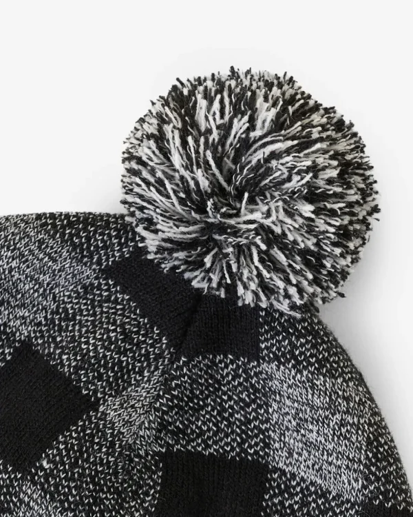 Hot Roots Kid Park Plaid Toque SALT & PEPPER