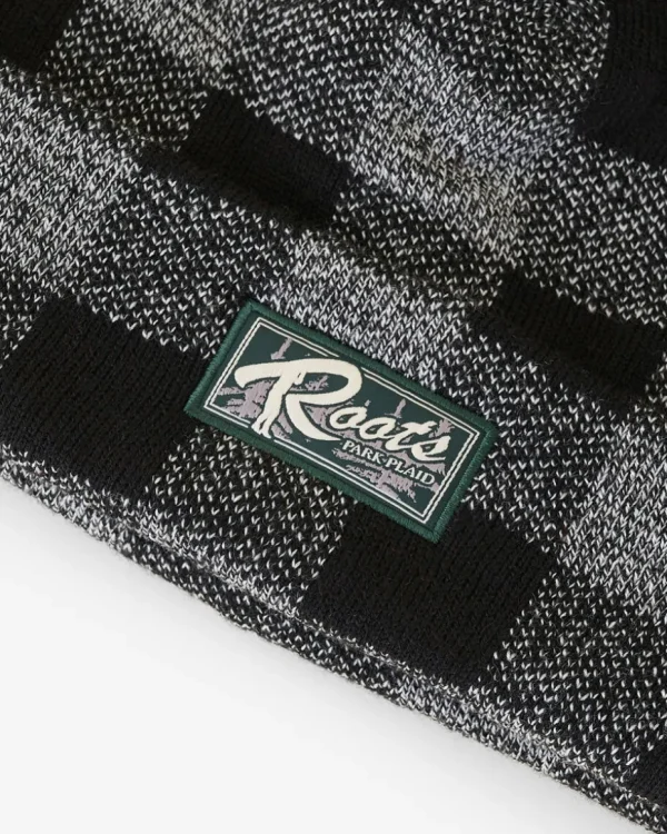 Hot Roots Kid Park Plaid Toque SALT & PEPPER