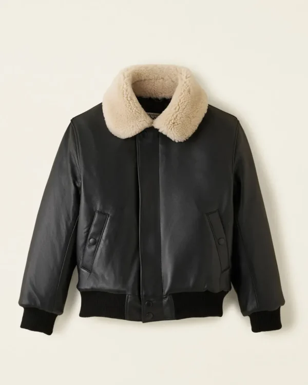 New Roots Kids Aviator Jacket BLACK