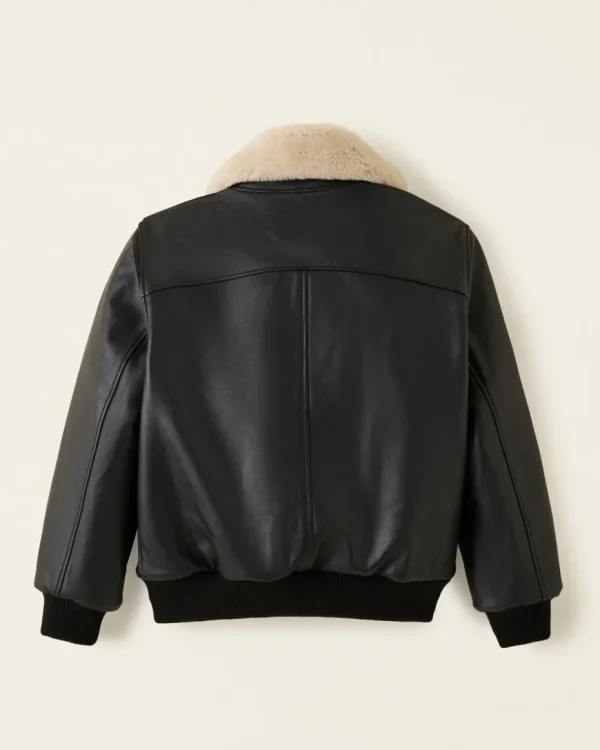 New Roots Kids Aviator Jacket BLACK