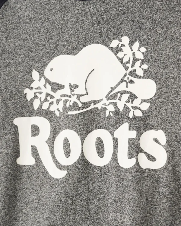 Sale Roots Kids Cabin Baseball T-Shirt