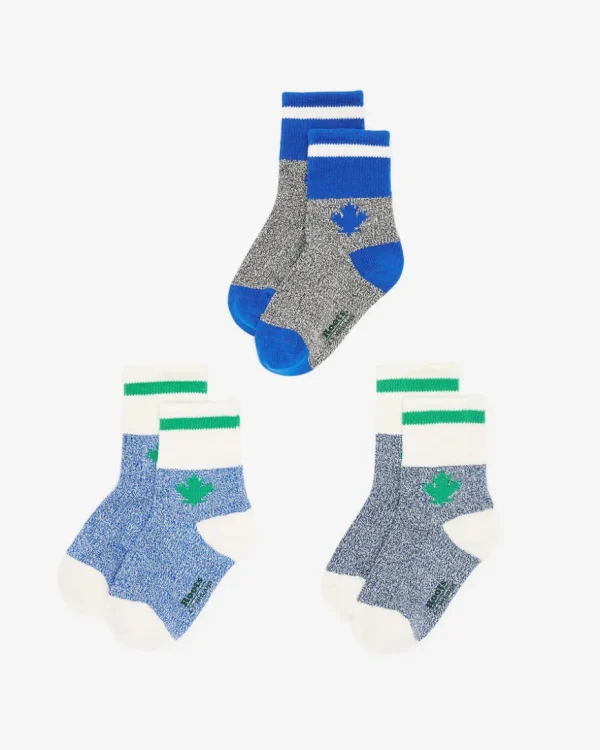 Online Roots Kids Cabin Maple Sock 3 Pack