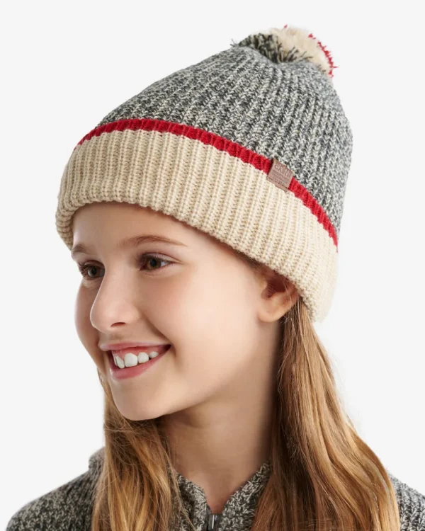 Online Roots Kids Cabin Toque GREY OAT MIX