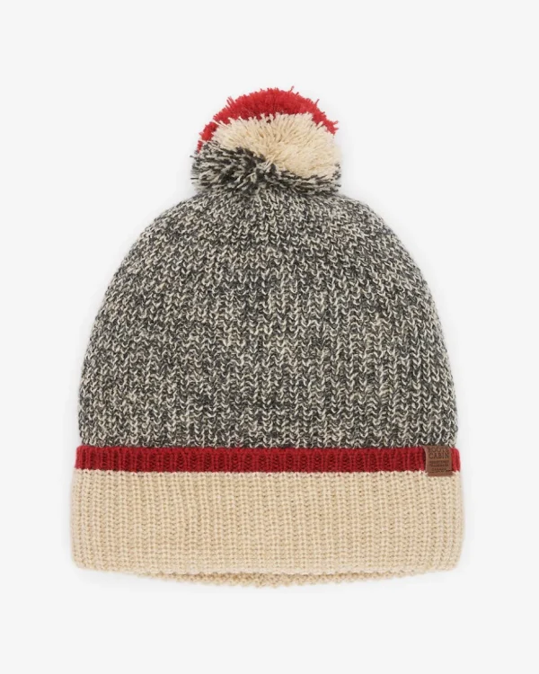 Online Roots Kids Cabin Toque GREY OAT MIX