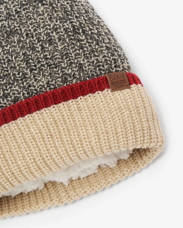 Online Roots Kids Cabin Toque GREY OAT MIX