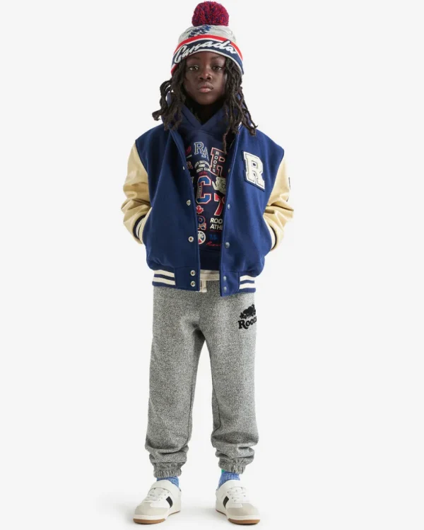 Online Roots Kids Hockey Legend Hoodie NAVY BLAZER