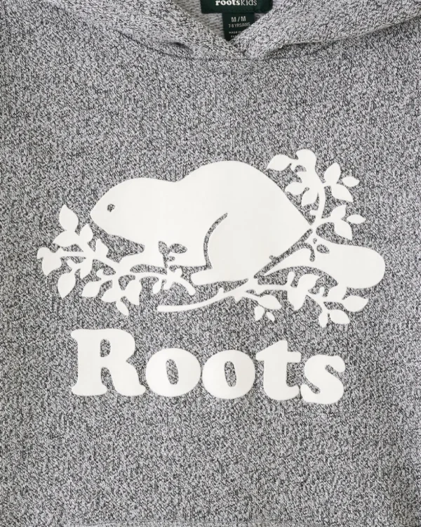 Store Roots Kids Organic Original Kanga Hoodie SALT & PEPPER