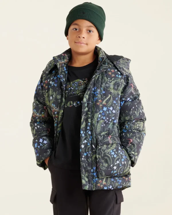 Shop Roots Kids Puffer Coat HEATHER COOPER