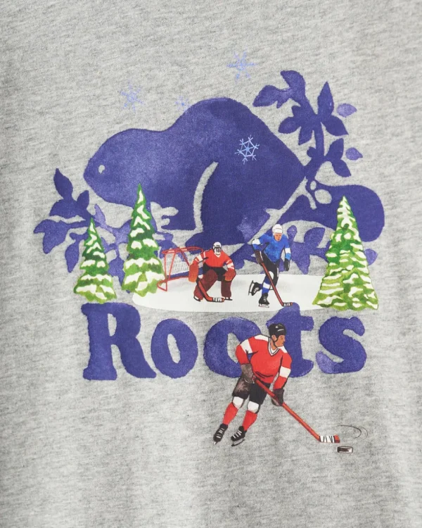 Outlet Roots Kids Winter Cooper T-Shirt