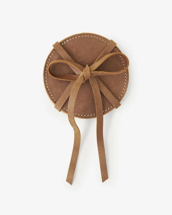 Discount Roots Leather Coasters Tribe NATURAL