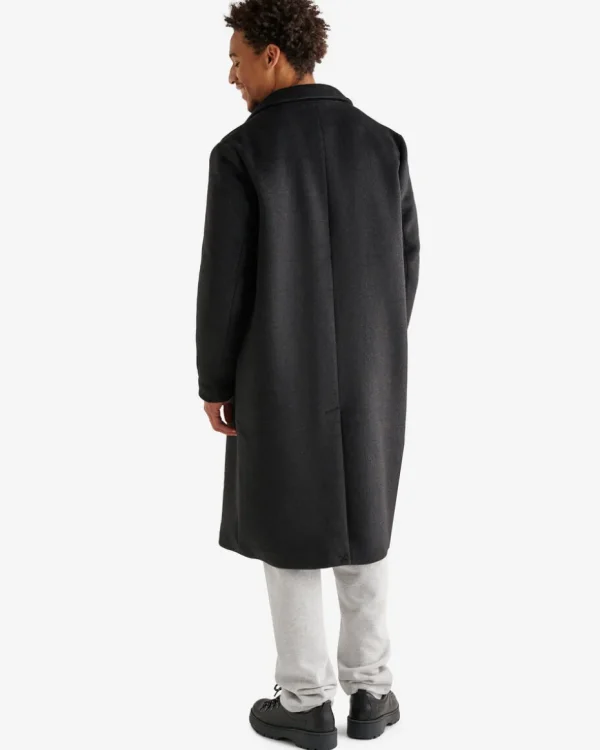 Shop Roots Long Wool Blend Coat