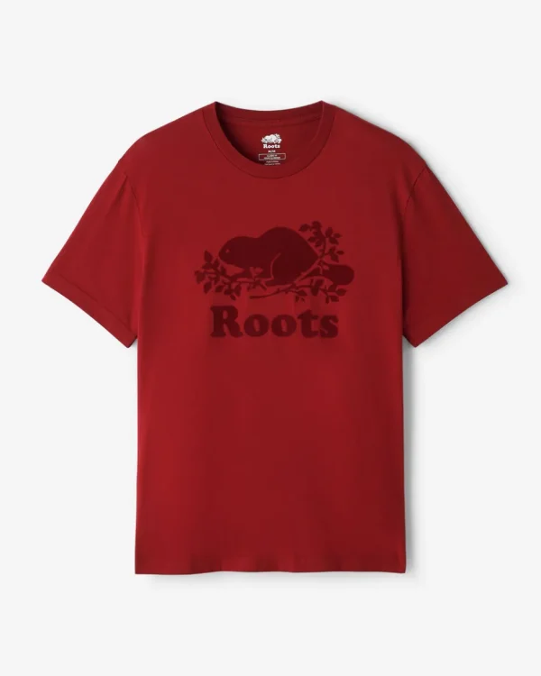 Shop Roots Mens Organic Cooper Beaver T-Shirt