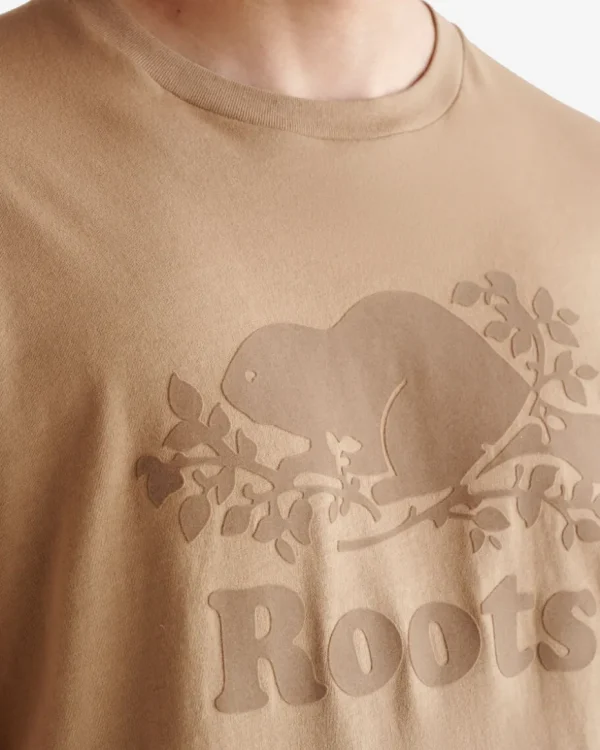 Sale Roots Mens Organic Cooper Beaver T-shirt