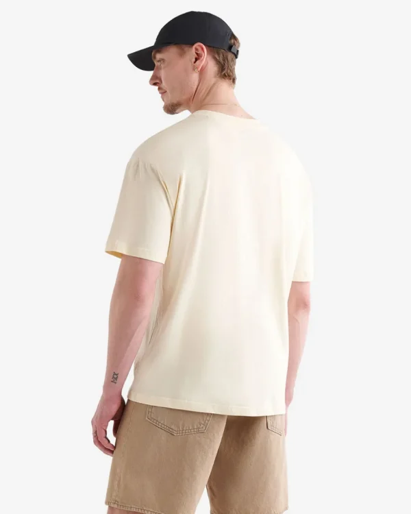 Outlet Roots Mens Outdoor Essentials Relaxed T-shirt ALABASTER CREAM