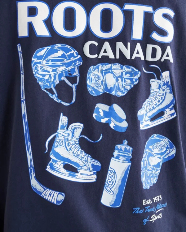 Hot Roots Mens Hockey T-Shirt