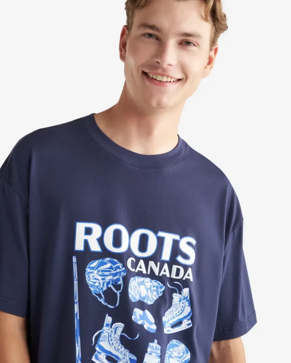 Hot Roots Mens Hockey T-Shirt