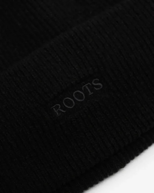 Store Roots Merino Wool One Toque BLACK